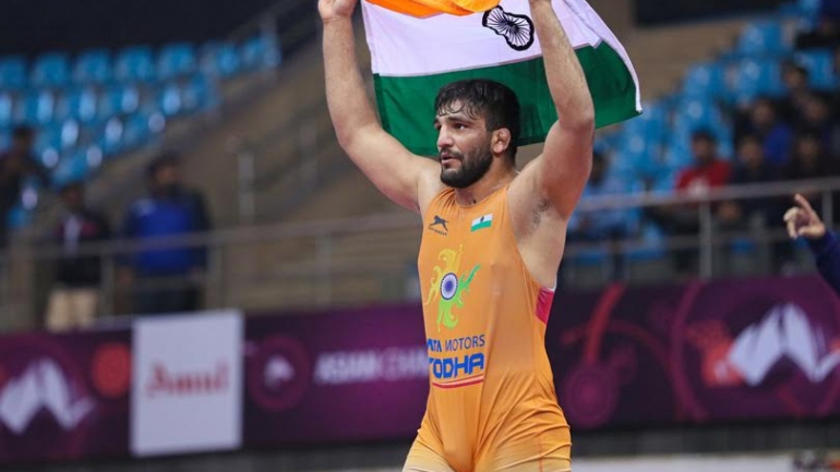 Sunil jumps into top 5 in UWW rankings with Asian Championships gold