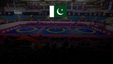 Pakistan wrestler reacts after Asian Championship exit to Indian grappler