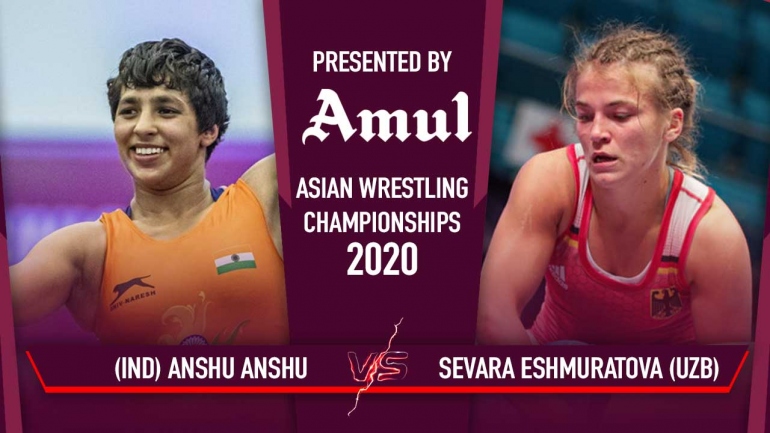 Asian Wrestling Championships 2020 Day 4: Anshu Bronze Medal Bout – watch the bout