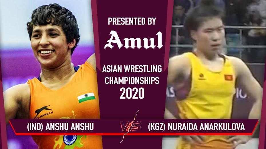 Asian Wrestling Championships 2020 Day 4: Anshu in semis – watch the bout
