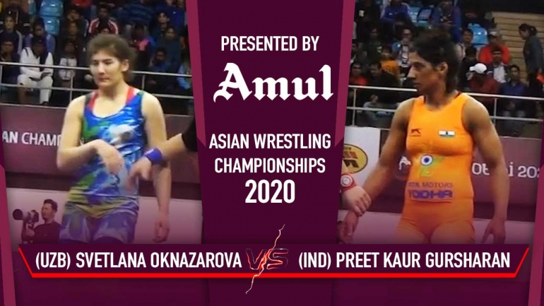 Asian Wrestling Championships 2020 Day 4: Watch Gursharan Round 2