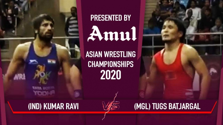 Asian Wrestling Championships 2020 Day 5- Ravi Kumar enters Semi-Final – watch the bout