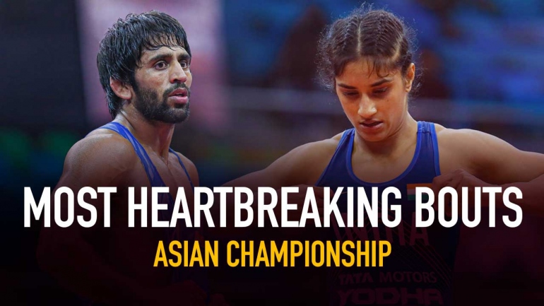 Asian Wrestling Championships 2020- Most HeartBreaking Bouts