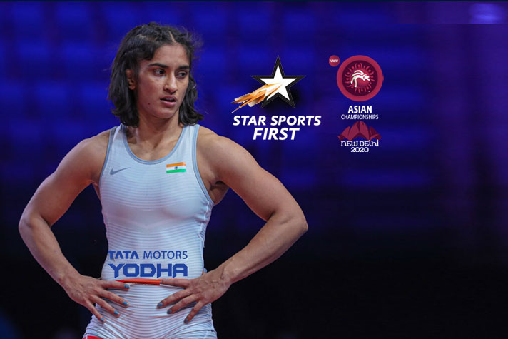 Asian Wrestling Championships LIVE on Star Sports First