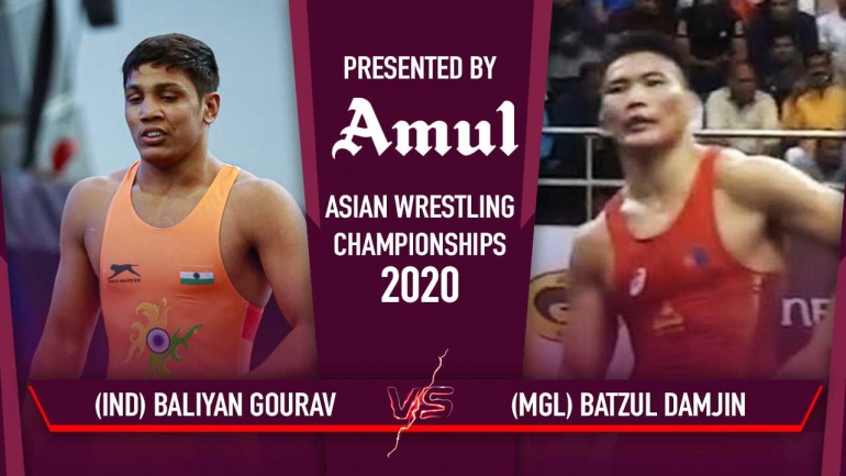 Asian Wrestling Championships 2020 Day 5- Gaurav Baliyan enters Semi-Final – watch the bout