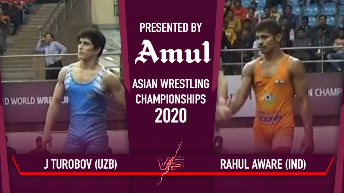 Asian Wrestling Championships 2020: Rahul Aware wins 20 points heart-stopping thriller enters last 4