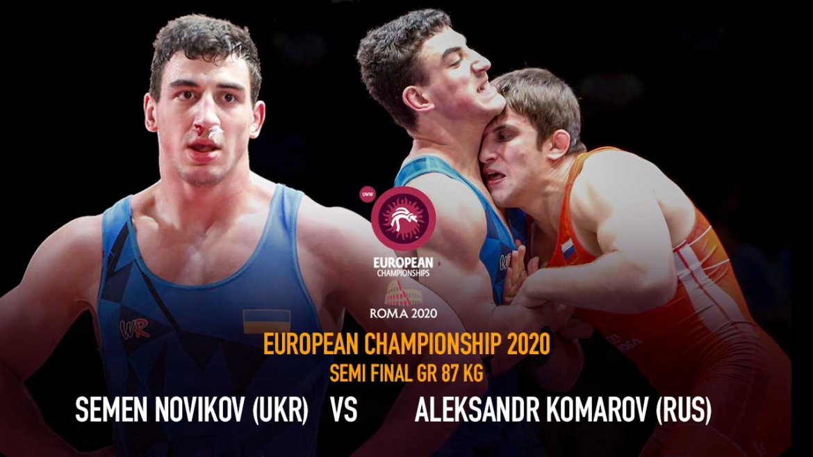 European Wrestling Championship 2020 – Semen Novikov enters final