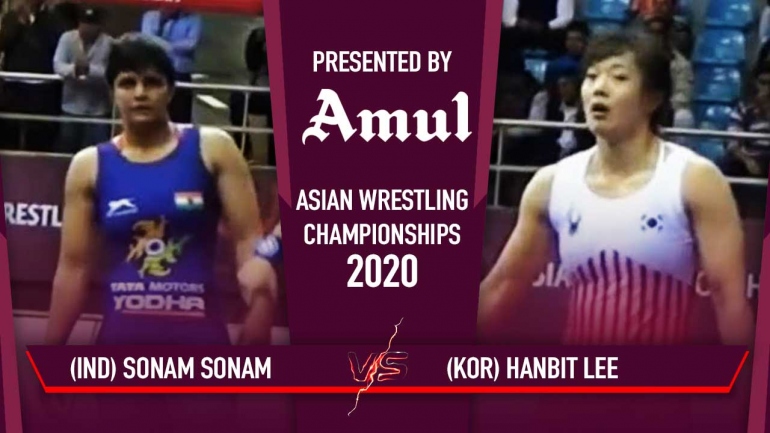 Asian Wrestling Championships 2020 Day 4: Sonam in semis – watch the bout