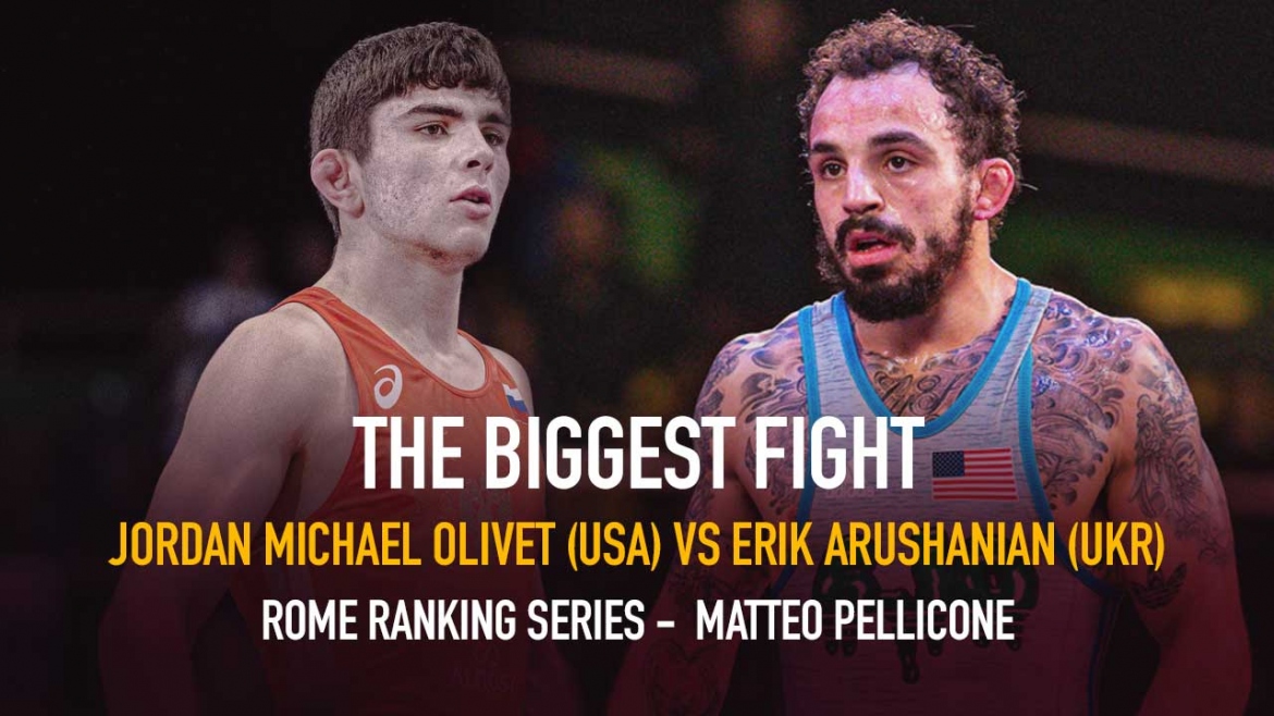 The Biggest Fight – Jordan Michael Olivet (USA) df. Erik Arushanian (UKR) – Rome Ranking series