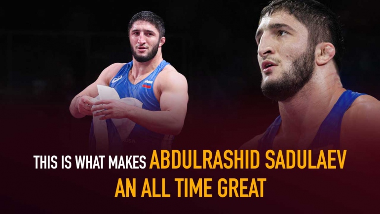 This is what makes Abdulrashid Sadulaev an all time great