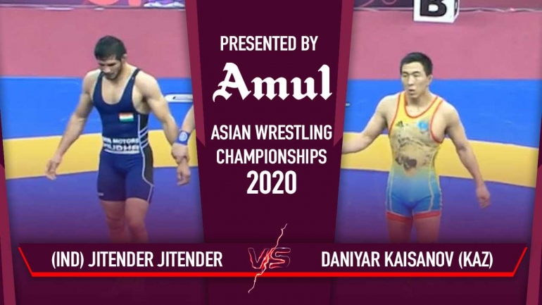 Watch Jitender Gold Medal Match – Asian Wrestling Championships 2020 Day 6