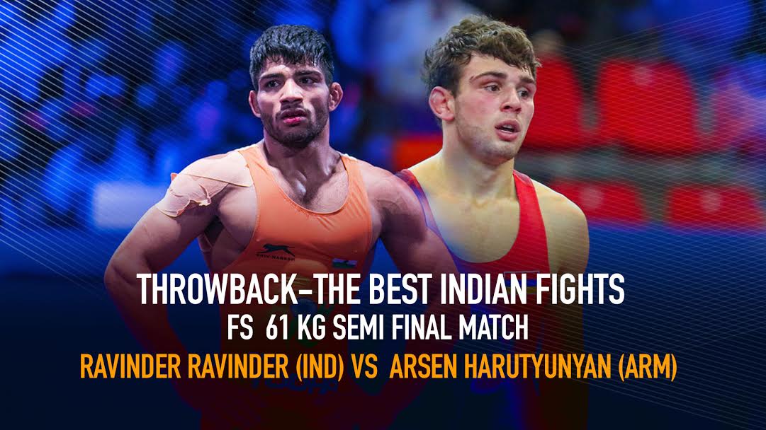 Watch Ravinder Semi-final fight U23 World Championship – Ravinder (IND) vs Arsen Harutyunyan (ARM)