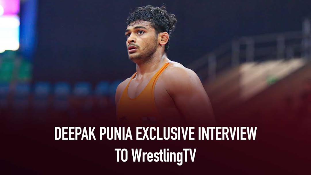 Deepak Punia exclusive interview to WrestlingTV