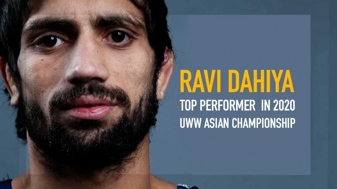Ravi Dahiya Top Performer in 2020 Asian Championship: UWW