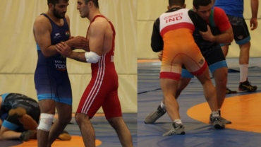 Watch Indian Greco-Roman team’s training session in Azerbaijan