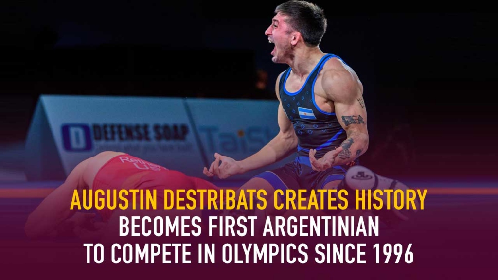 Augustin Destribats creates history, becomes first Argentinian to compete in Olympics since 1996