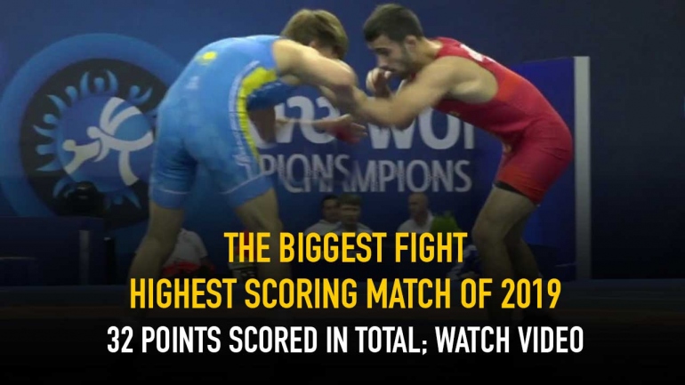 The Biggest Fight – Highest scoring match of 2019: 32 points scored in total; Watch video
