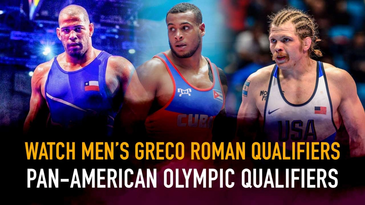 Men’s Greco-Roman qualifiers at Pan-American Olympic Qualifiers