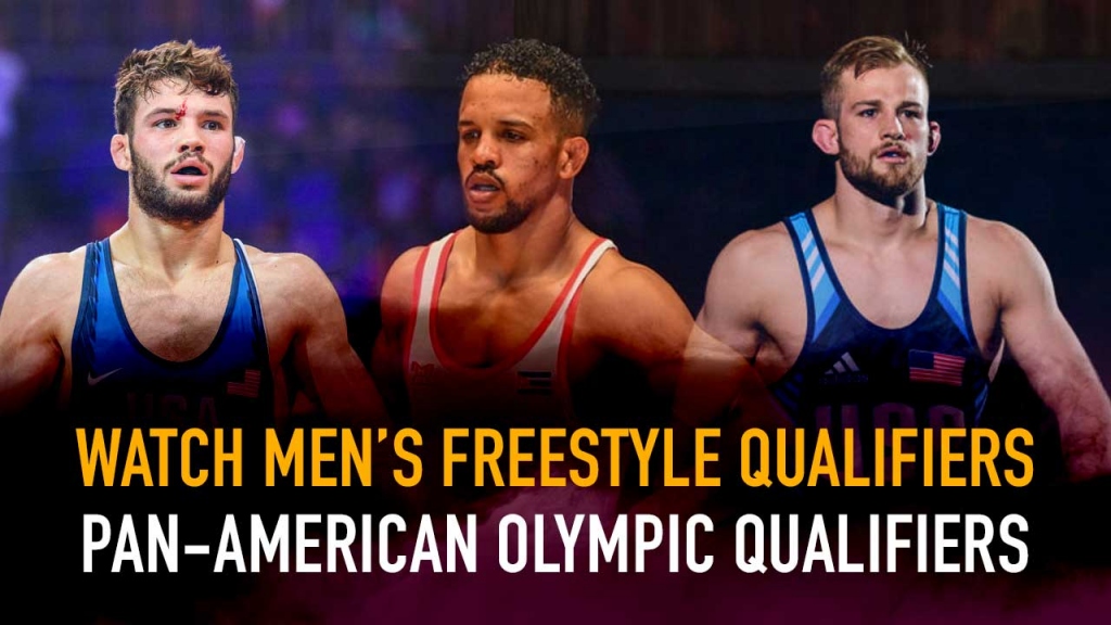 Men’s freestyle qualifiers at Pan-American Olympic Qualifiers