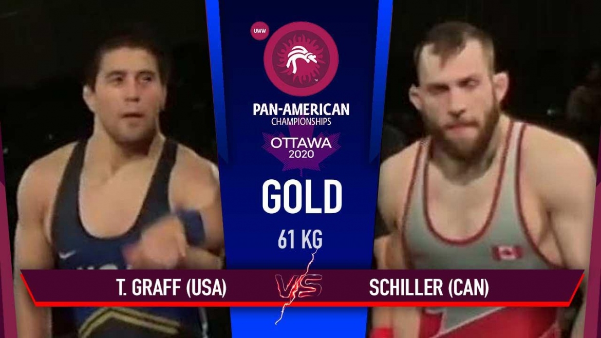 Pan American Championships 2020- FS 61 kg Gold Medal Match – Tyler Lee (USA) vs Scott Anthony (CAN)