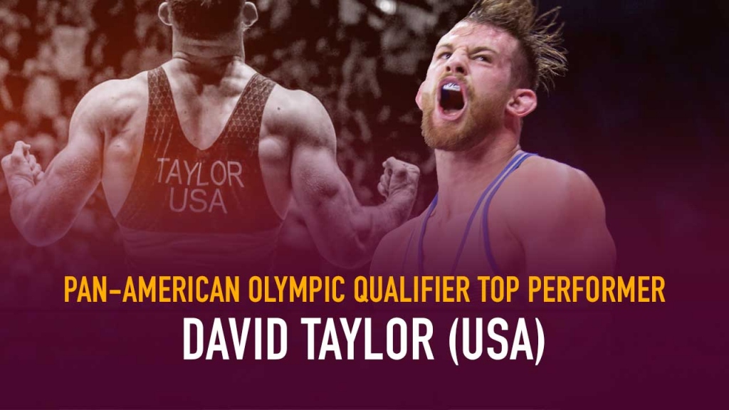 Pan-American Olympic Qualifier Top Performer: David Taylor (USA)