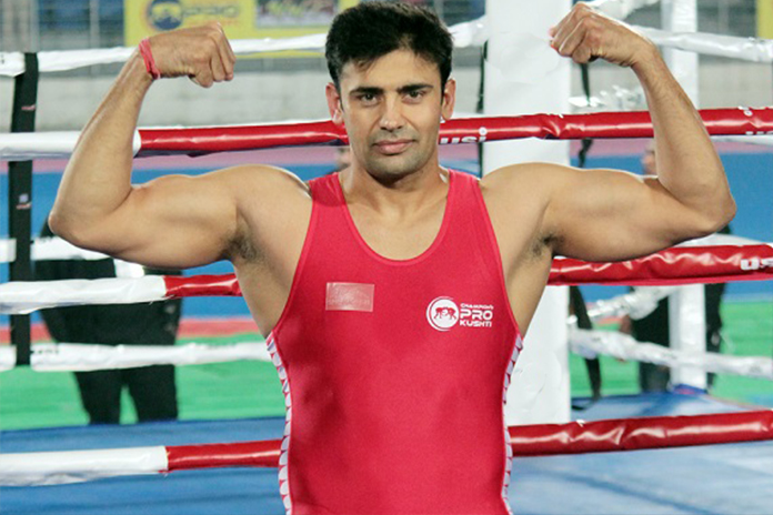 Wrestler Sangram Singh launches nationwide campaign to educate youth about impacts of coronavirus