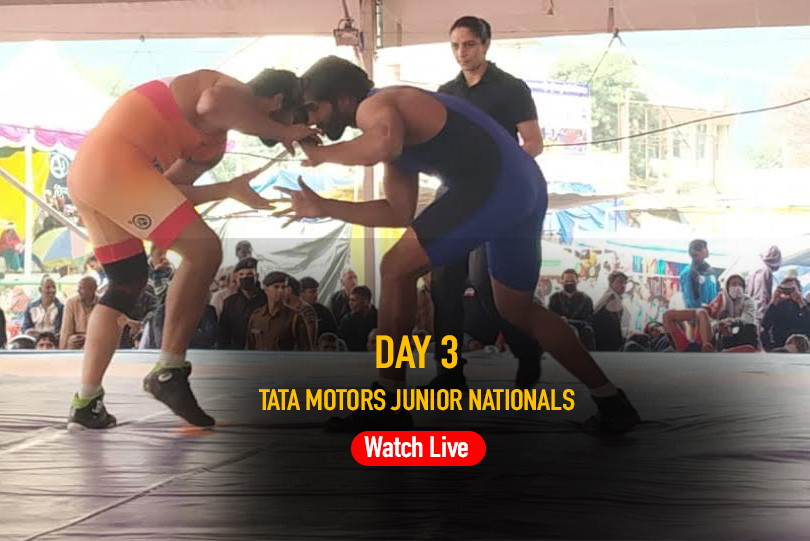 Tata Motors Junior National Wrestling Championship Day 3 LIVE: 8 freestyle weight categories to fight it out at Mandi