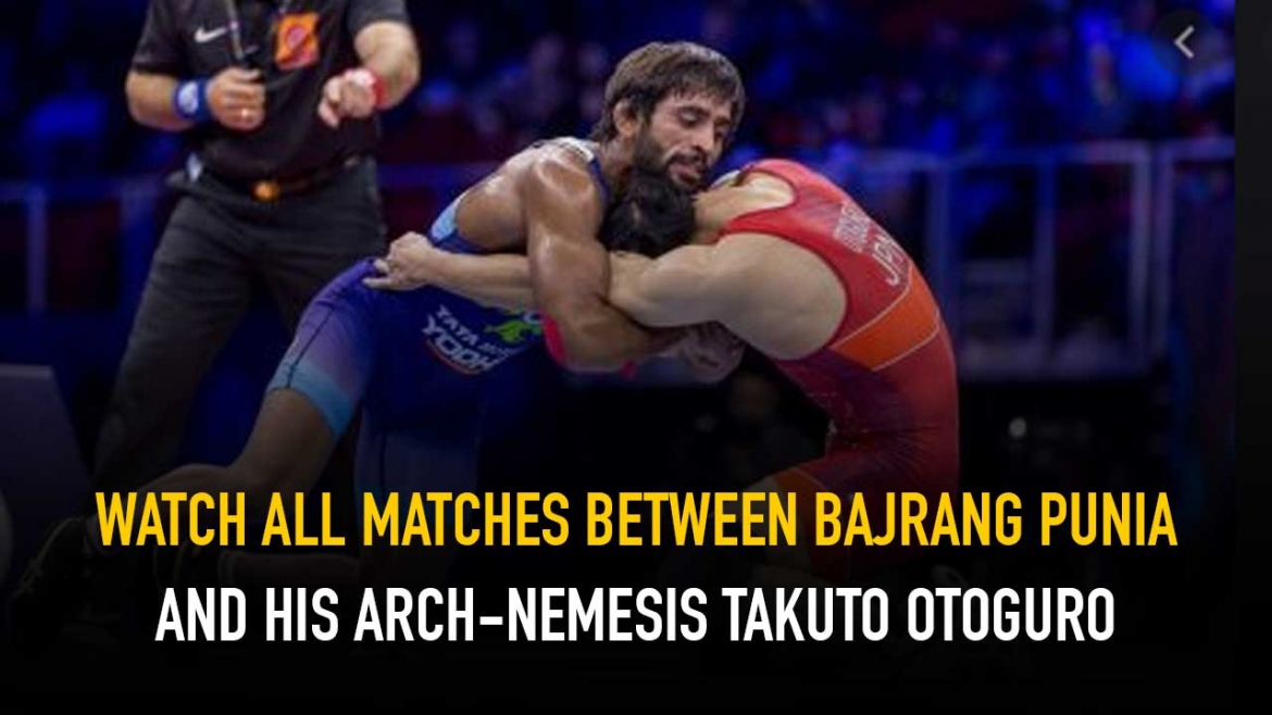 Rivalries: Watch all matches between Bajrang Punia and his arch-nemesis Takuto Otoguro