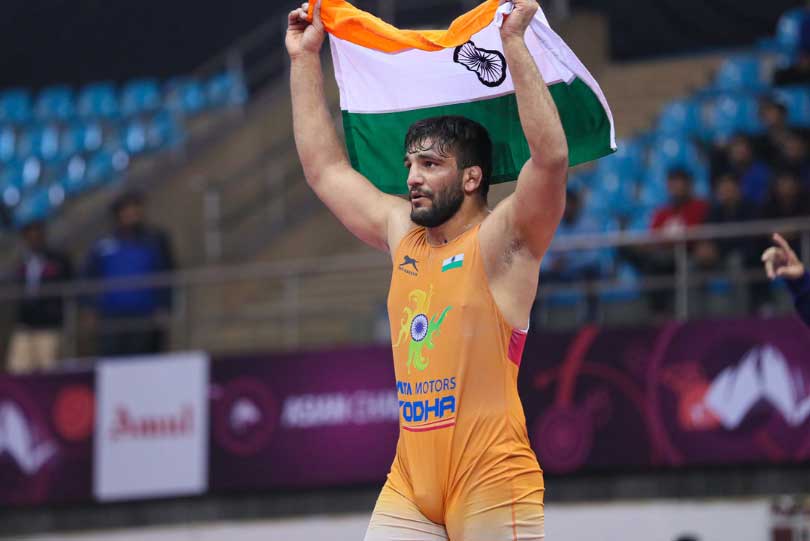 Greco-Roman glory for Sunil Kumar, India’s most improved wrestler in last 10 months is now in top 4 of the world