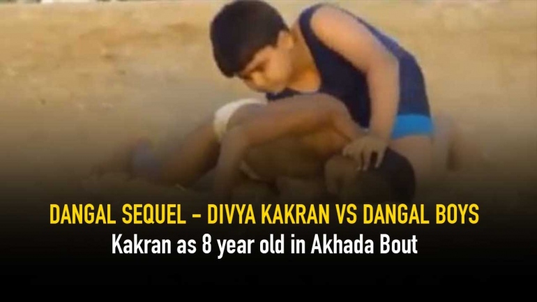 Dangal Sequel: Watch rare video of Divya Kakran as 8 year old taking on boys in wrestling bout