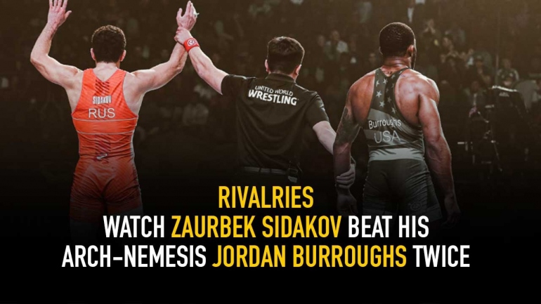 Rivalries: Watch Zaurbek Sidakov beat his arch-nemesis Jordan Burroughs twice