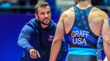Reece Humphrey becomes USA Wrestling Freestyle Coach of the Year