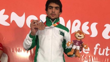 This Pakistani wrestler begins preparing for 2024 Paris Olympics