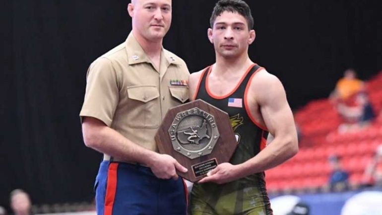 “Soldier named Greco Roman Wreslter of year by USA Wrestling”