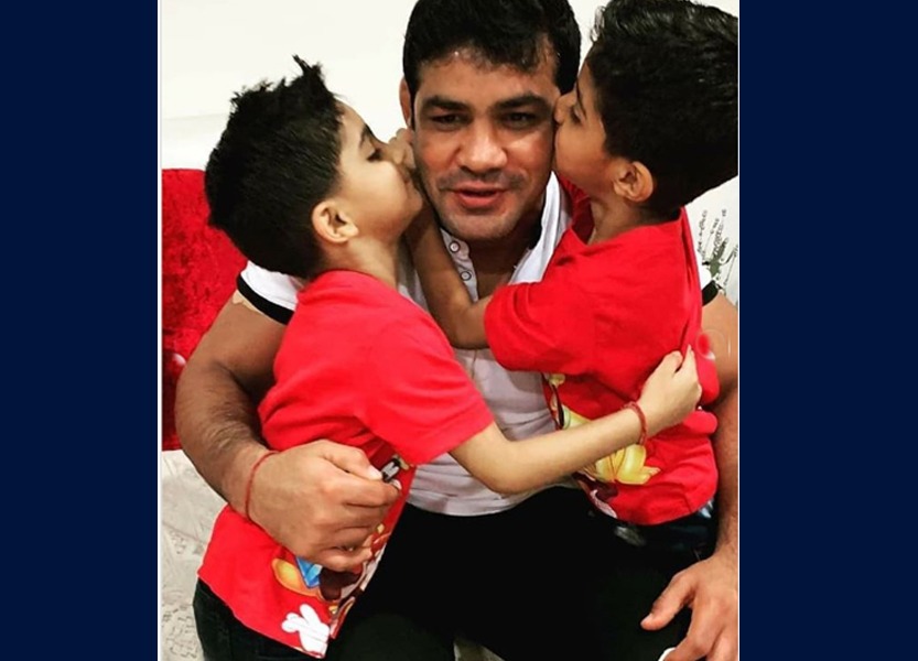 सुशील कुमार के जन्मदिन पर उनके दोनों बेटों ने दिया एक बहुत प्यारा गिफ्ट