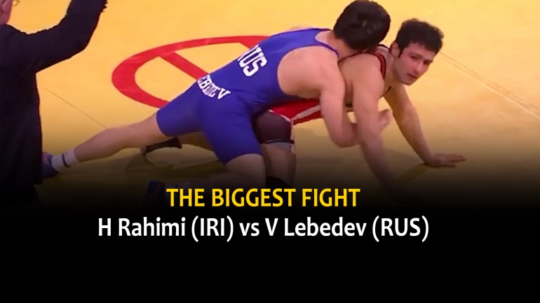 The Biggest Fight – H Rahimi (IRI) vs V Lebedev (RUS)