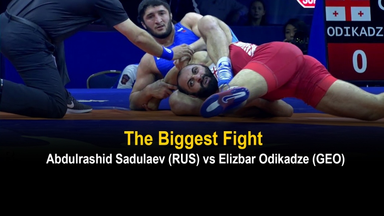 The Biggest Fight – Abdulrashid Sadulaev (RUS) vs Elizbar Odikadze (GEO)