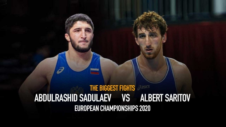 The Biggest Fights: Abdulrashid Sadulaev vs Albert Saritov – European Championships 2020