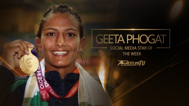 Find out why Geeta Phogat is this week’s Social Star of the week