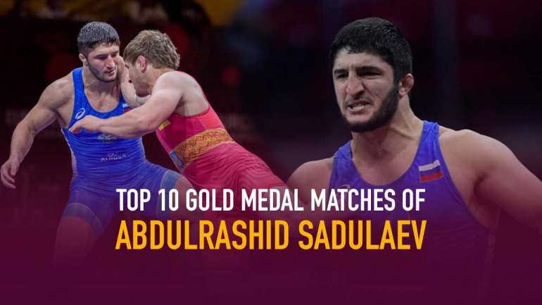 Top 10 Gold medal matches of Abdulrashid Sadulaev