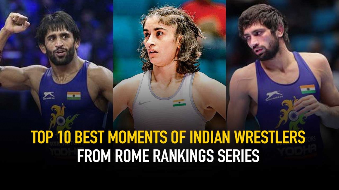 Top 10 best moments of Indian wrestlers from Rome Rankings Series
