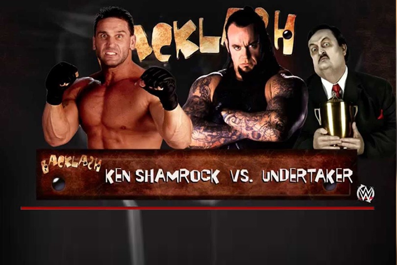 WWE Videos: Ken Shamrock vs The Undertaker at Backlash 1999