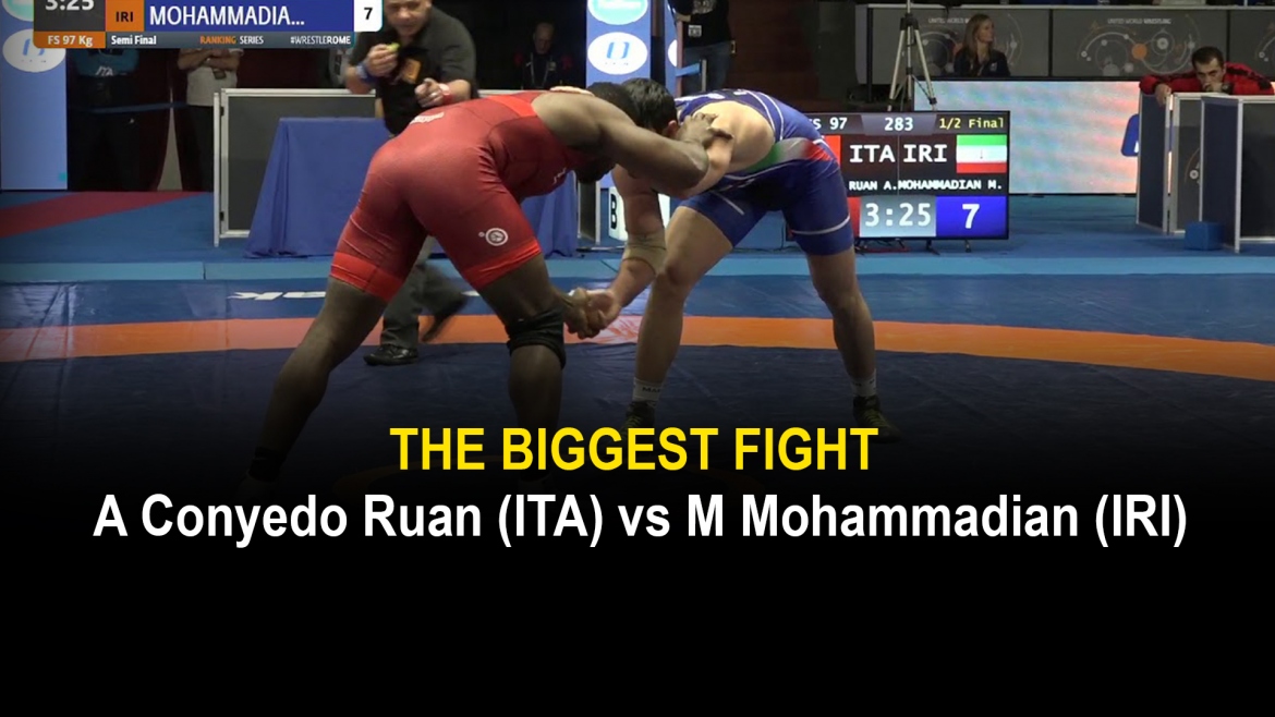 The Biggest Fight – A Conyedo Ruan (ITA) vs M Mohammadian (IRI)