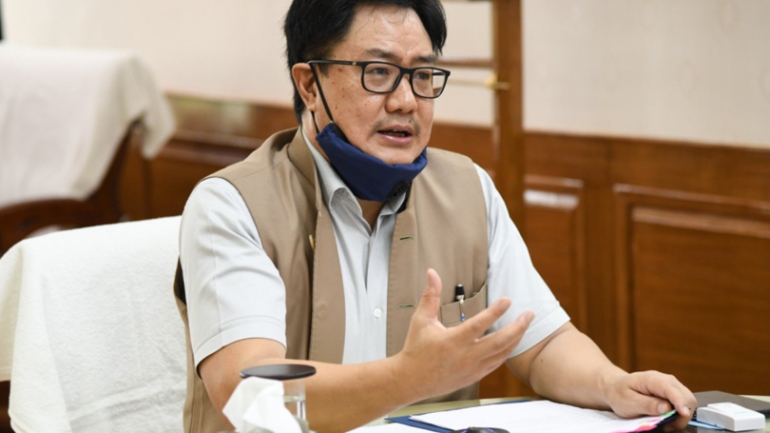 Kiren Rijiju discusses ‘roadmap for resumption of sporting activities’ with 17 states