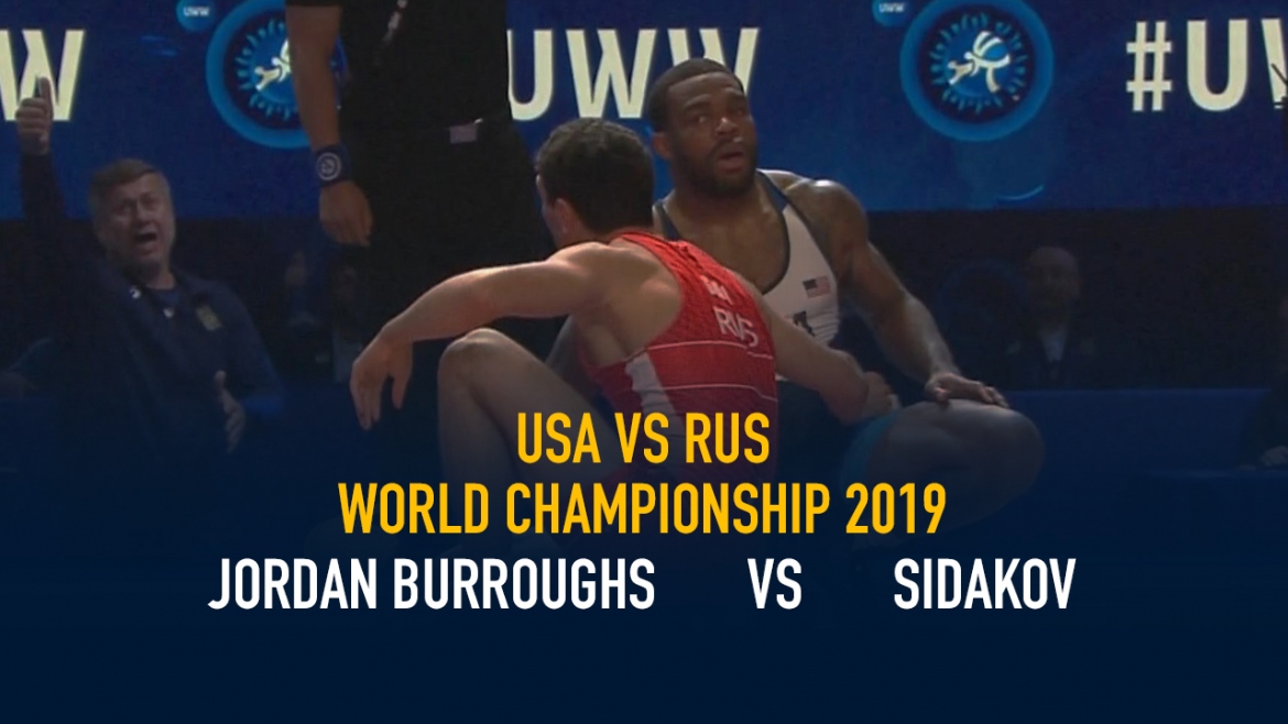USA vs RUS – World Championship 2019: Jordan Burroughs vs Sidakov