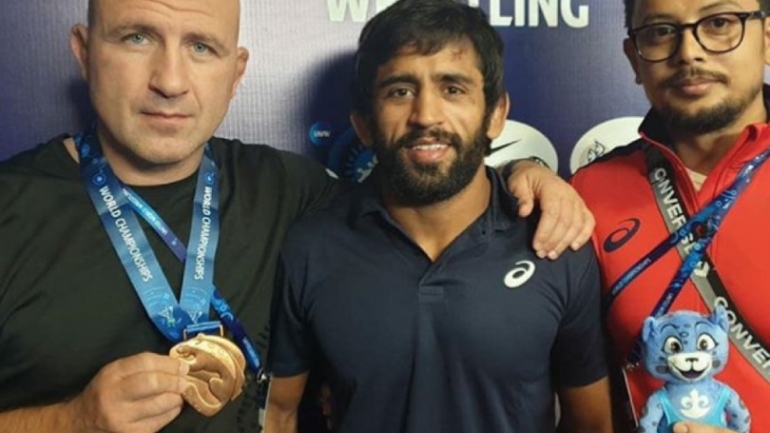 Bajrang Punia’s coach Shako to return to India on Thursday, to be kept in 14-day quarantine upon arrival