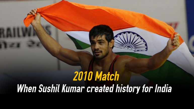 2010 Match when Sushil Kumar created history for India