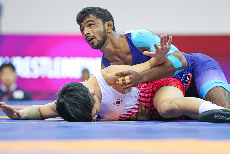 Asian Championship medallist Arjun Halakurki skip wrestling camp due to injury