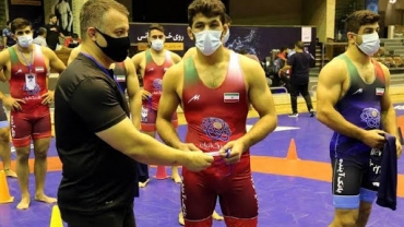 Olympic champ Hassan Yazdani makes comeback after 1 year, wins first match on return