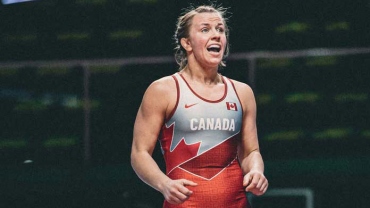 Erica Wiebe and Amar Dhesi to wrestle at Individual World Cup